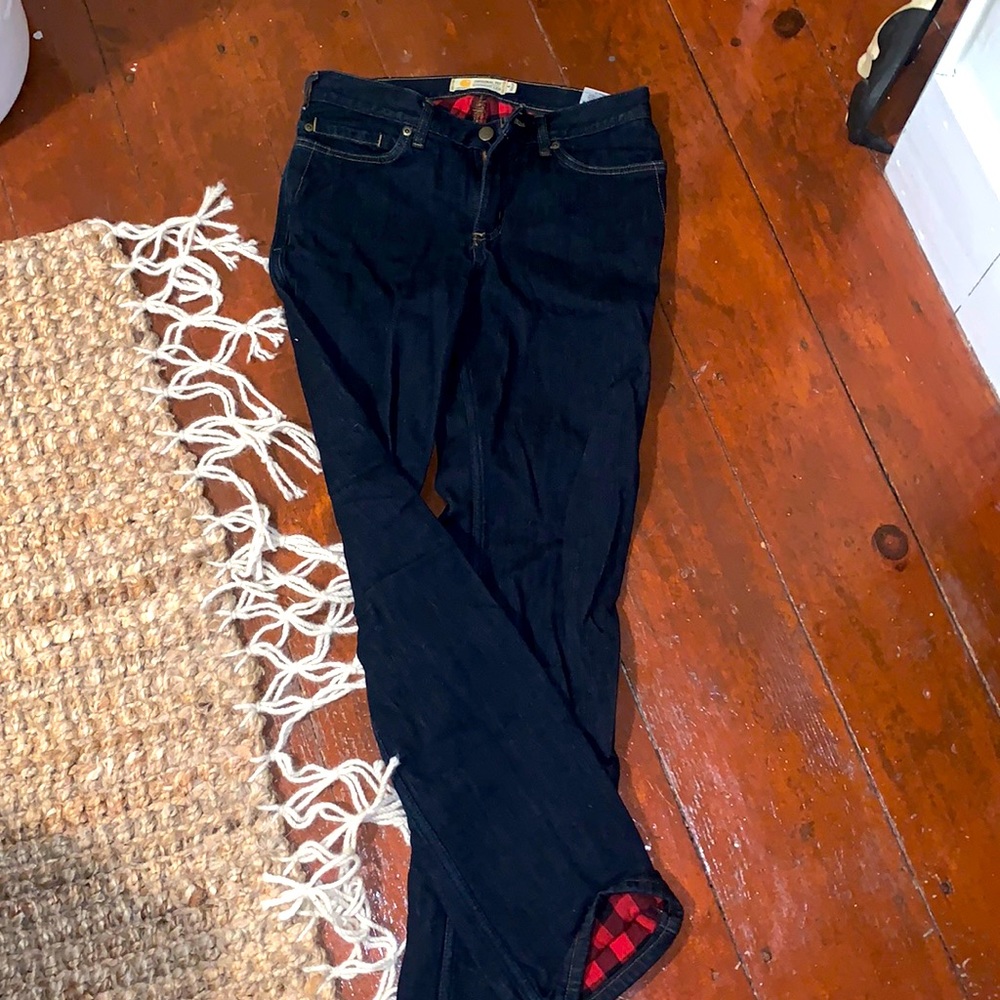 Carhartt Flannel Lined Insulated Jeans